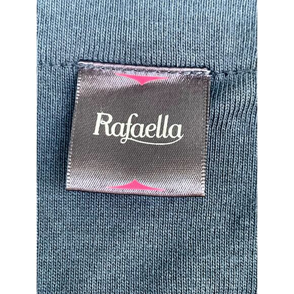 RAFAELLA BLACK CARDIGAN, SIZE S, BLACK & WHITE CHAIN DETAIL - Picture 4 of 4